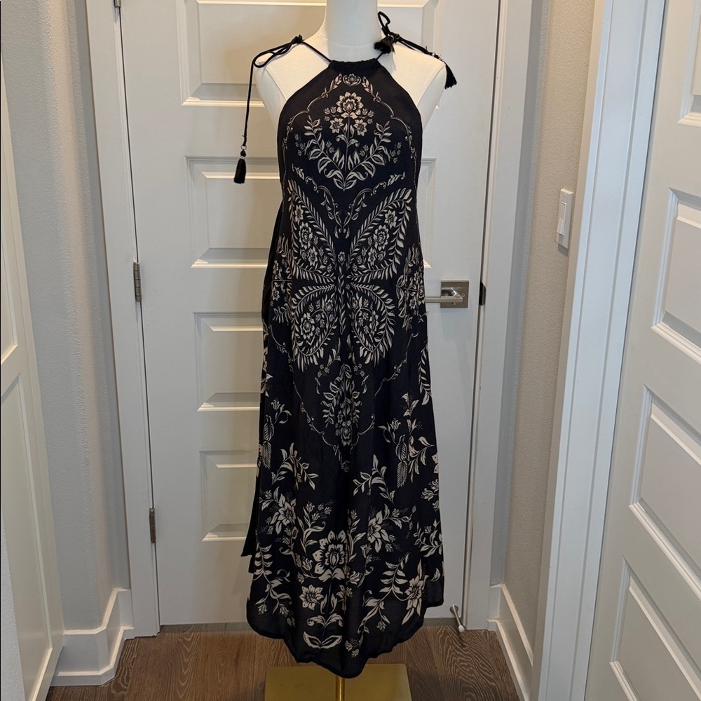 FARM Rio Butterfly Floral Midi Dress Size M - Picture 3 of 7